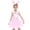 Pink, variant on Shadoumai Girl Size 14-16 Easter Dresses Easter's Day Easter Print Bow Dress with Hat Trendy Beach Dresses Sundress Summer Dresses for Girl