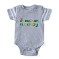 thumbnail image 1 of CafePress - Jamaican Me Crazy - Cute Infant Baby Football Bodysuit, 1 of 1