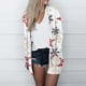 thumbnail image 1 of Pntutb moda mujer Navidad estampado suelto manga larga cárdigan otoño abrigo blusa Rollbacks Pntutb Pntutb-3067, 1 of 6