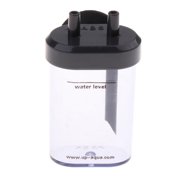 Dualoai Clear Plastic CO2 Diffuser Bubble Counter with Suker for Aquarium Planted Tanks