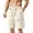 #461-Khaki, variant on Mens Cargo Shorts Loose Breathable Sports Knee Length Casual Shorts With Crinkled Texture For Summer Gift