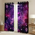 thumbnail image 2 of Castle Fairy Teenagers Scorpio Animal Curtains Pack of 2 (42x84 Each),Galaxy Universe Curtains Blackout,Psychedelic Constellations Bedroom Curtains,Ultra Soft Home Decor, 2 of 6