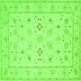 thumbnail image 1 of Ahgly Company Indoor Square Persian Green Traditional Area Rugs, 5' Square, 1 of 1
