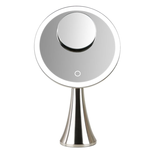 Espejo de Maquillaje Surdy Iluminado 9" con Doble Aumento 5x/10x