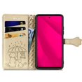 thumbnail image 3 of Funda Cartera FOXDOCK para HMD Pulse Pro , Flip PU con Relieve de Gatos y Perros, Tarjetero y Soporte, 3 of 6
