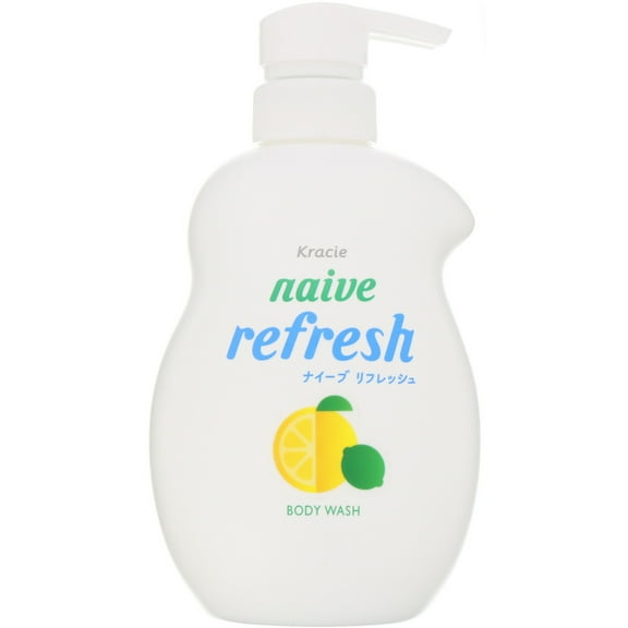 Kracie Naive, Body Wash, Refresh, 17.9 fl oz (530 ml)