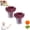 2pcsPurple, variant on ARVOV Manual Vegetable Spiralizer and Curler for Rose Flower Carving, Manual Vegetable Spiralizer & Curler, Handheld Fruit Flower Cutter Grater, Carrot Cucumber Rose Garnishing Slicer Tool