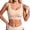 Beige-B, variant on Women's Front Closure Wireless Bra Seamless Lift Bralette With Medium Support, Breathable Shapewear Bra For Yoga Gym And Daily Wear