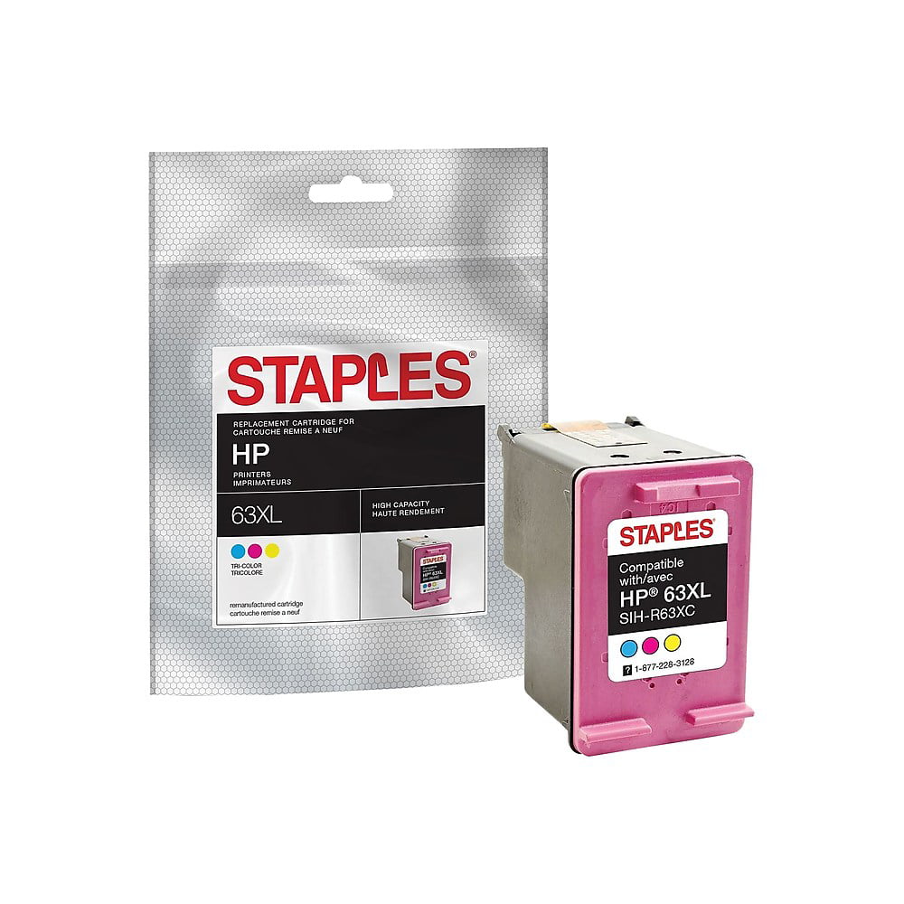 Staples Remanufactured Ink Cartridge Replacement for HP