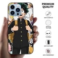 thumbnail image 3 of Anime Phone Case, My Hero Academia Phone Case Compatible With Iphone 13 Pro 6.1 Inch Iphone 13 Pro Max 6.7 Inch, Soft Anti-Scratch Shockproof TPU Protective Bumper Phone Cover, 3 of 7