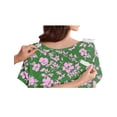thumbnail image 3 of Pinspark Hospital Gowns for Women Labor Delivery Shoulder Surgery Dress Adaptive Clothing Night Robes for Elderly Plus Size, 3 of 6