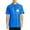 Blue, variant on TOPTIE Men's Soccer Referee Jersey Officials Pro Short Sleeve Referee Shirts-Yellow-M