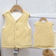 thumbnail image 3 of StSilkitty Boys Girls Fleece Vest Lightweight Sleeveless V Neck Button down Vests Coat Fall Winter Warm Outerwear, 3 of 8