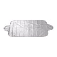 thumbnail image 1 of CAIROYAR Funda protectora de nieve para parabrisas de coche, película de aluminio, protector solar contra el hielo y las heladas, 1 of 7