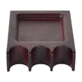 thumbnail image 3 of Colaxi Porte-Queue de Billard 3 Fentes Portable Lesté Accessoires Professionnels Outil de Repos de Snooker pour Jeu Femmes Bord de Table Sports Rouge, 3 of 8