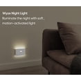 thumbnail image 1 of WYZE luces nocturnas recargables con sensores de anochecer al amanecer y movimiento, luces blancas cálidas y suaves para el baño, pasillo, dormitorio, habitación para niños, cocina, escalera, paquete, 1 of 2