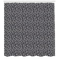 thumbnail image 3 of Ambesonne Leaves Shower Curtain, Teardrop Shapes Grunge, 69"Wx84"L, Taupe and Off White, 3 of 3
