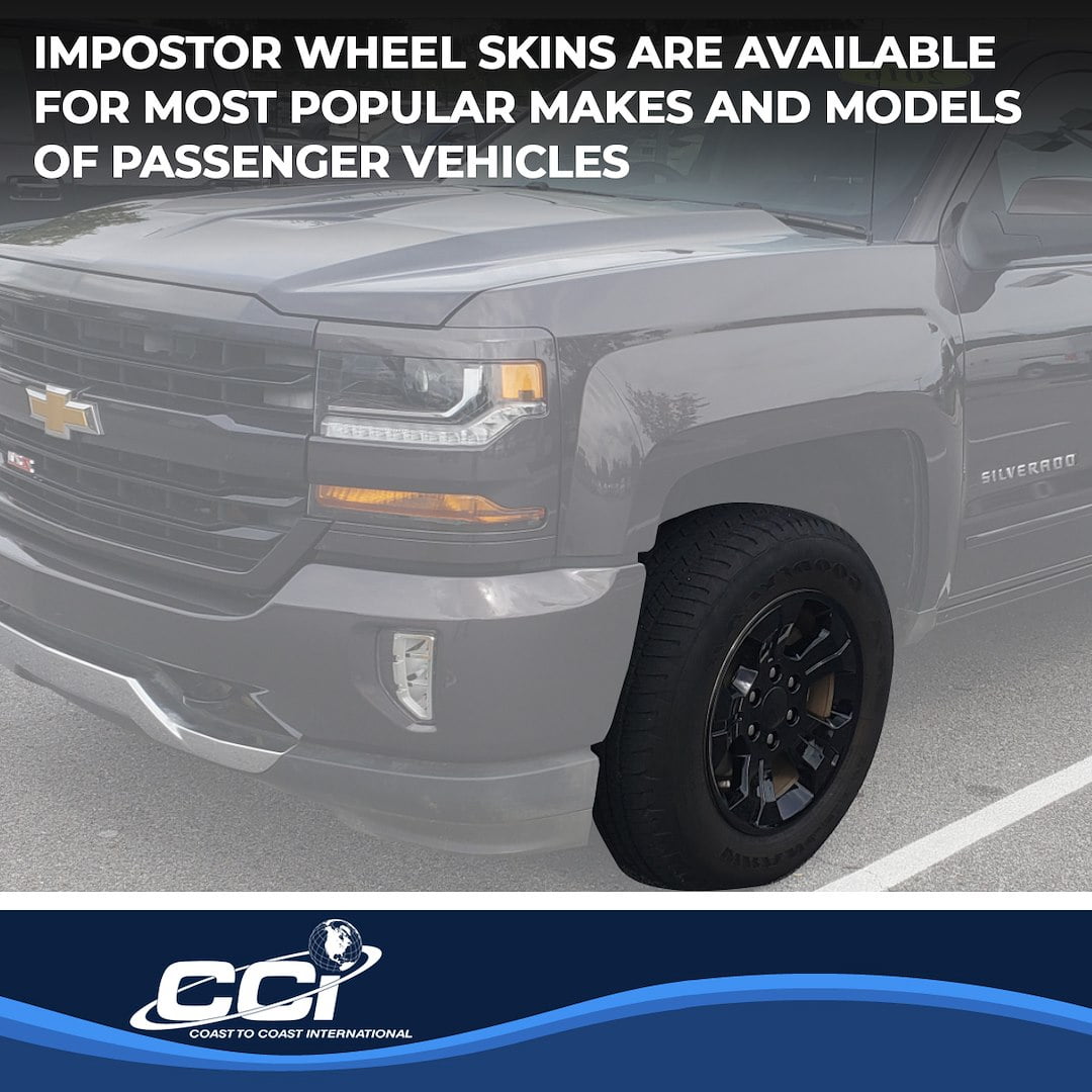 Coast To Coast IWCIMP392BLK IMPOSTOR ® WHEEL COVER