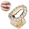 thumbnail image 4 of Single Tooth, Hip Hop Teeth Bling Teeth Accessory Decoration for Teeth Rapper Costume Cosplay Single Tooth, 4 of 7