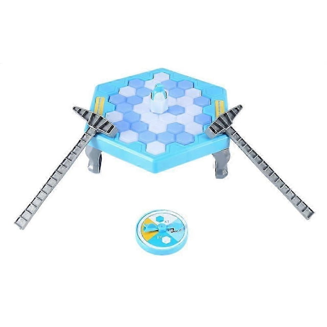 Juego de mesa rompehielos con trampa para pingüinos, juego de escritorio para padres e hijos, tablero educativo infantil, juguete para golpear