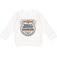 thumbnail image 2 of Inktastic Certified World's Greatest Grandson Accept No Substitutes Toddler Sweatshirt, 2 of 4