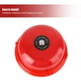 thumbnail image 2 of Sonew Fire Alarm Bell,4 inches Metal Fire Control Internal Strike Type Electric Bell 100db ,Bell, 2 of 8