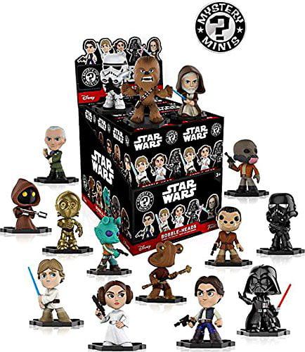 Funko Star Wars Classic Mystery Minis Display Case of 12 Blind Box Bobble-Heads 