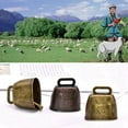 thumbnail image 7 of Zonghan Cow Horse Sheep Grazing Copper Bells Cattle Farm Pet Animal Copper Loud Crisp Ring, 7 of 7