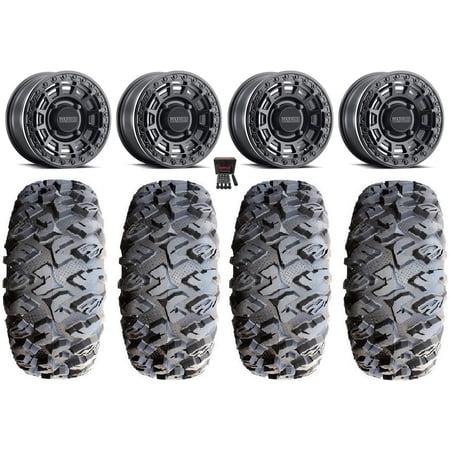 Method 415 Bdlk 15 Wheels Bk +38mm 31 MotoClaw Tires Sportsman RZR Ranger