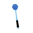 thumbnail image 3 of Cepillo de espalda de silicona para ducha, cepillo corporal de doble cara, portátil para hombres y mujeres, con gancho para colgar, mango largo, azul, 3 of 8