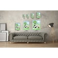 thumbnail image 3 of Awkward Styles Cute Animals Ready to Hang Picture Sunny Household Cow Image Farm Canvas Decor Farm Animals Framed Art Kids Room Wall Art Newborn Baby Room Wall Decor Farm Wallpapers Made in USA, 3 of 7