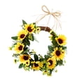 thumbnail image 3 of FENGGUIQU Guirnalda Decorativa De Girasol Amarillo Para Colgar En Pared Puerta O, 3 of 6