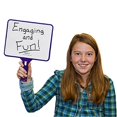 thumbnail image 1 of Kleenslate Concepts Llc.  Kleenslate Dry Erase Paddles 24Pk Rectangular Classroom Set, 1 of 1