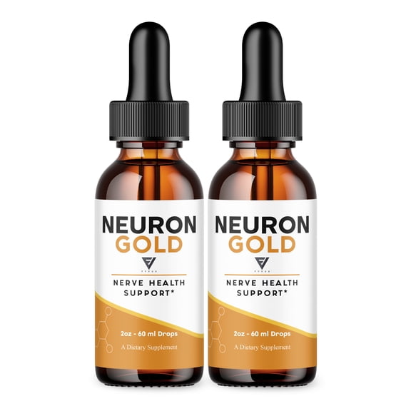 (2 Pack) Neuron Gold Drops, NeuronGold Daily Overall Health Support Drop (4oz)