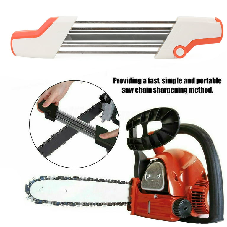 Sharpen chainsaw chain easy and fast 
