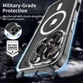 thumbnail image 4 of for iPhone 15 Pro Case Clear, Shockproof Protective Phone Bumper for Apple iPhone 16 Pro 6.3 inch - Clear, 4 of 7