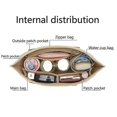 thumbnail image 4 of Bolsa de inserción que se adapta a bolso Longchamp, bolsa con forro, bolsa de maquillaje de tela de fieltro, soporte de viaje, organizador de bolso portátil, 4 of 4