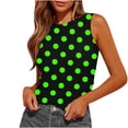 thumbnail image 2 of Ashirexll Tank Tops for Women Summer Sleeveless Round Neck Slim Side Ruched Basic Tee Shirts., 2 of 5