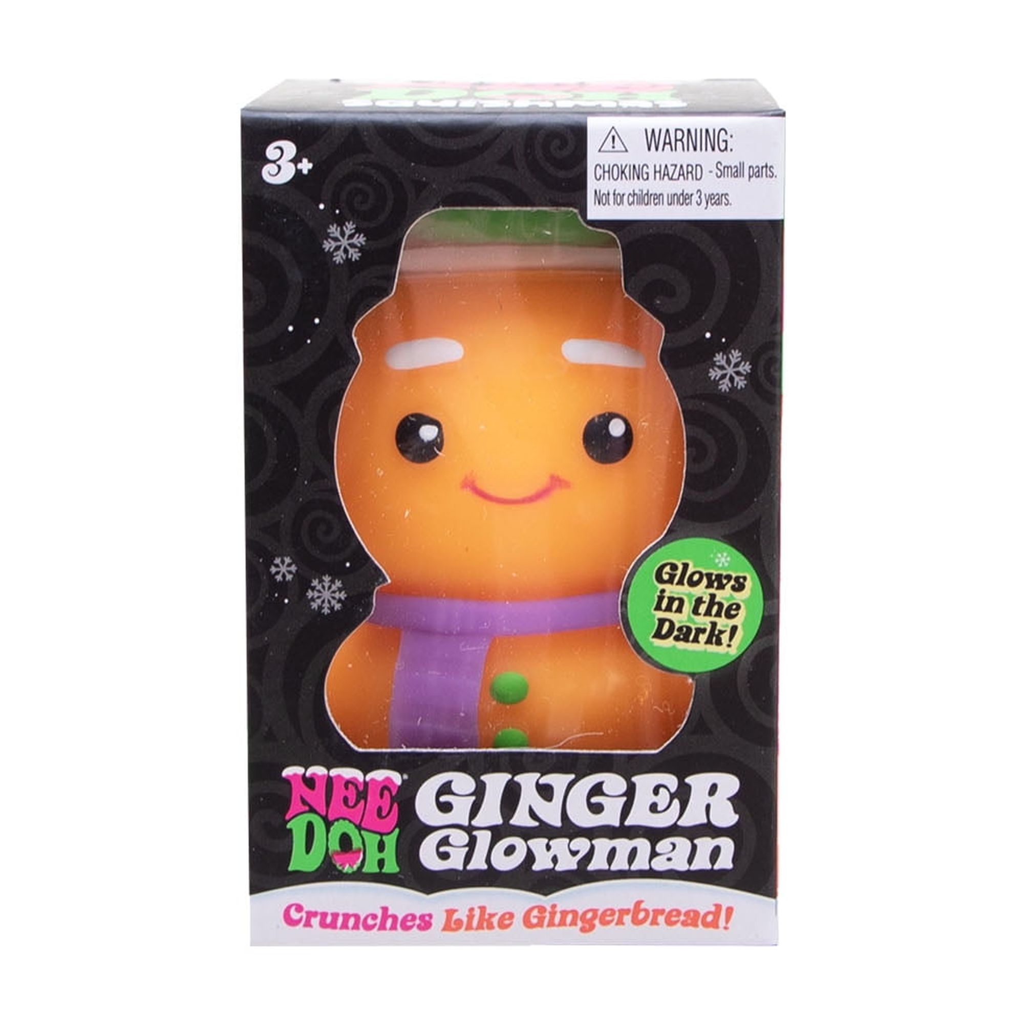 NeeDoh Ginger Glowman – The Squishy, Novelty & Gag Toys for Children Ages 3+