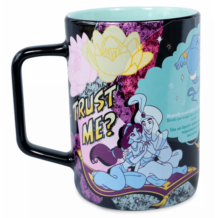 

Disney Aladdin Jasmine Trust Me Color Changing Coffee Mug New