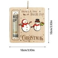 thumbnail image 2 of BAODN Christmas Decorations Indoor,Decorative Hanging Ornaments Cute Money Holders Christmas Ornament, 2 of 5