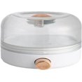 thumbnail image 1 of Stainless Steel Wall-mounted Magnetic Spice Jar Set with Sealed Barbecue Storage Box and Powder Box (White), 1 of 4