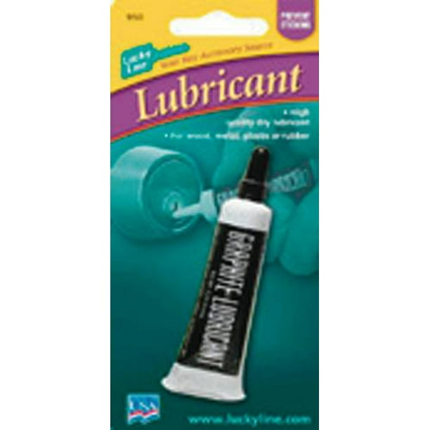 LUCKY LINE GRAPHITE TUBE DRY LUBRICANT, 5 PER PACK per 5 Pack Walmart