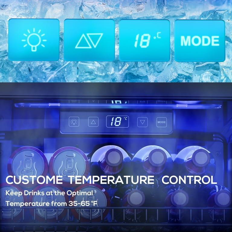 Manastin Beverage Refrigerator Cooler-100 Cans