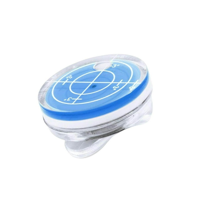 kurtrusly Golf Ball Marker Level Function Hat Clip for Golfer Putting Aid Women Kids Blue