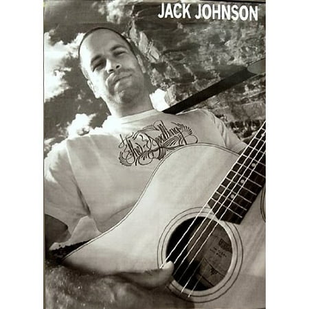 Jack Johnson Poster Guitar Shot New 24x36