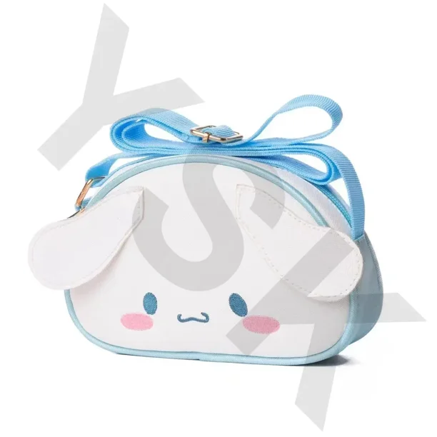 MINISO Kawali Hellokitty Melody Onpompurin Kitty Kuromi Cinnamorol Anime mochila de moda, Bolsa Escolar de viaje de belleza, juguetes para niñas