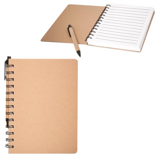 Debco CA5988 Recycled Cardboard Notebook Brown 12 Pack Walmart