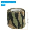 thumbnail image 2 of Uxcell Camouflage Tape 2" x 5 Yards, 3 Pack Self Adhesive Protective Camo Tape Wrap Waterproof Bandage, Wet Land, 2 of 5
