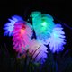 thumbnail image 3 of Al aire libre a prueba de agua 20led piñones Enchufe de tierra solar Cadena de luz Día de Navidad decoración de patio luz colorida TUNC Sencillez, 3 of 5